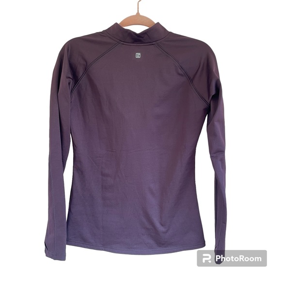 Hind Running Plum Quarter Zip Women’s Small - Picture 2 of 5